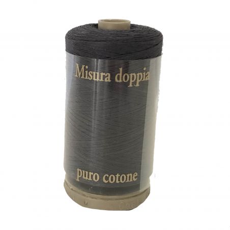 Filo da Cucito "Cucirini Tre Cerchi" n°50 1000 Metri 100%Cotone Grigio Scuro