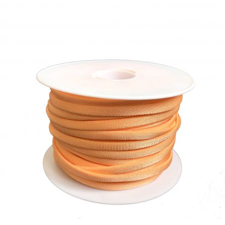 Elastico Piattina Ideale per Mascherine 5mm Prezzo al Metro, Arancione