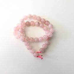 Filo di perle per braccialetti o collane Ø 8mm 40pz Rosa chiaro