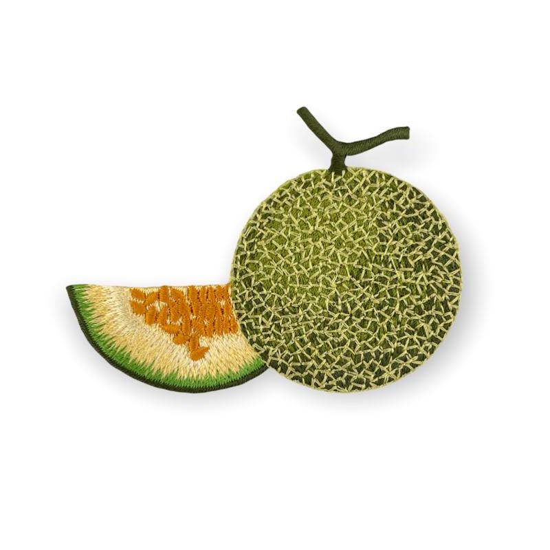 Applicazione termoadesiva frutta, 8x5cm/ca melone
