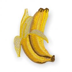 Applicazione termoadesiva frutta, 6x7cm/ca banane
