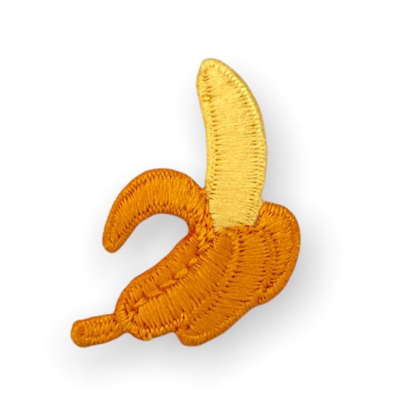 Applicazione termoadesiva frutta, 3,5x3cm/ca banana