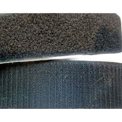 Coppia M+F Velcro Streep Da Cucire CM 5 Colore Nero