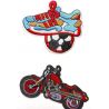 Applicazione Termoadesiva Moto,Scarpa cm 8 ca