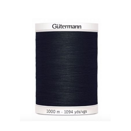 Cucitutto Filo Sintetico per Cucito Gutermann Colore Nero 1000 Metri