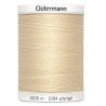 Cucitutto Filo Sintetico per Cucito Gutermann Colore Avorio 1000 Metri