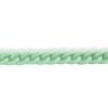 Catena per borsa in PVC al metraggio anello 22x12mm/ca, verde acqua