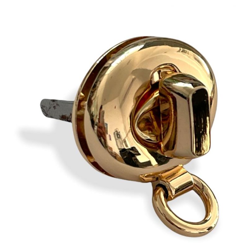 Chiusura girello metallo ovale 3,5x3cm/ca oro