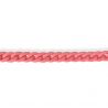 Catena per borsa in PVC al metraggio anello 22x12mm/ca, rosa scuro