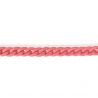 Catena per borsa in PVC al metraggio anello 22x12mm/ca, rosa scuro