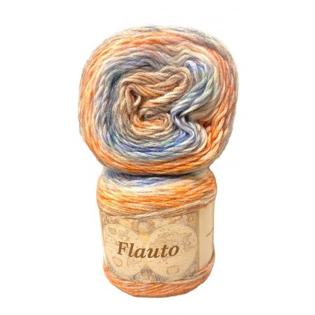 Cotone Flauto 100gr 220mt Colore mix N°78 Ferri Consigliati n°5,5