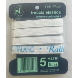 Elastico Treccia Elastica 5mt N°18 mm 11