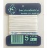 Elastico Treccia Elastica 5mt N°6 mm 4