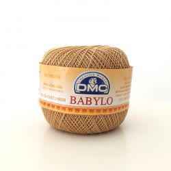 Gomitolo Babylo DMC 100%Cotone 50g Filo di Scozia n°20, Paglia Scuro