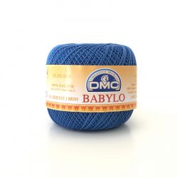 Gomitolo Babylo DMC 100%Cotone 50g Filo di Scozia n°20, Avio