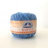 Gomitolo Babylo DMC 100%Cotone 50g Filo di Scozia n°10, Mix Azzurro