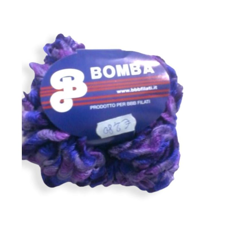 Gomitolo lana Bomba 50gr, SFUMATO LILLA N°COL3