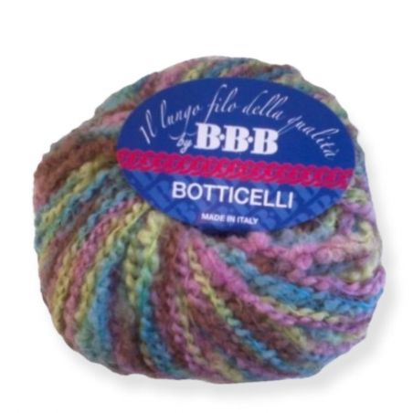 Gomitolo lana Botticelli 50gr Multicolor col n°65