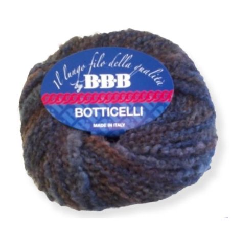 Gomitolo lana Botticelli 50gr Viola scuro col n°55