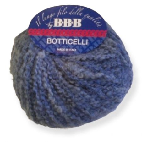 Gomitolo lana Botticelli 50gr Blu col n°61