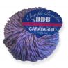 Gomitolo Lana Caravaggio 50gr con Bouclé Viola col n°23