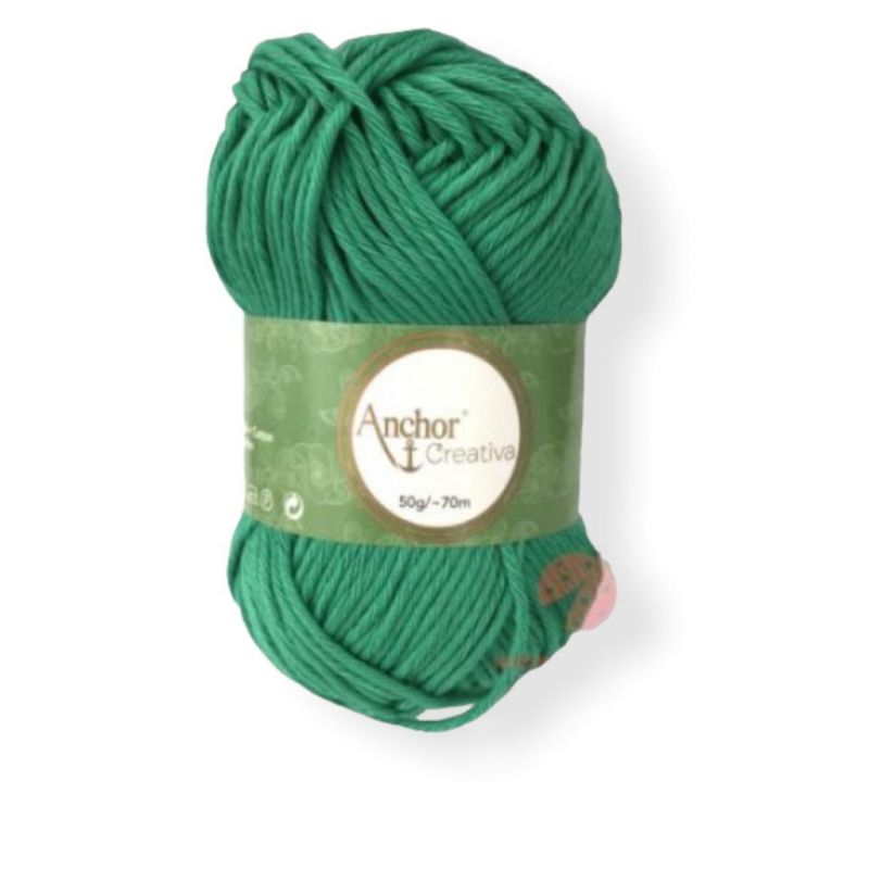 Gomitolo Anchor Creativa 50g Cotone Verde Prato n°0241