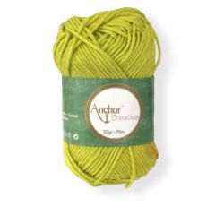 Gomitolo Anchor Creativa 50g Cotone Verde Pera n°0245