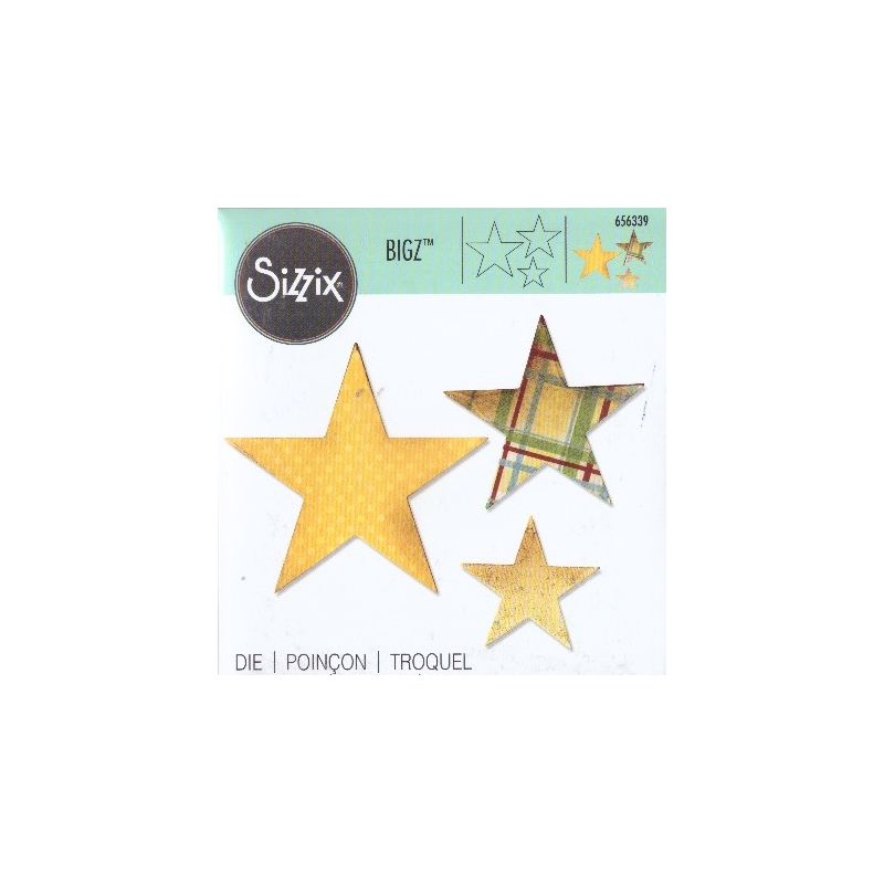 Fustella Sizzix Per Big Shot Stelle
