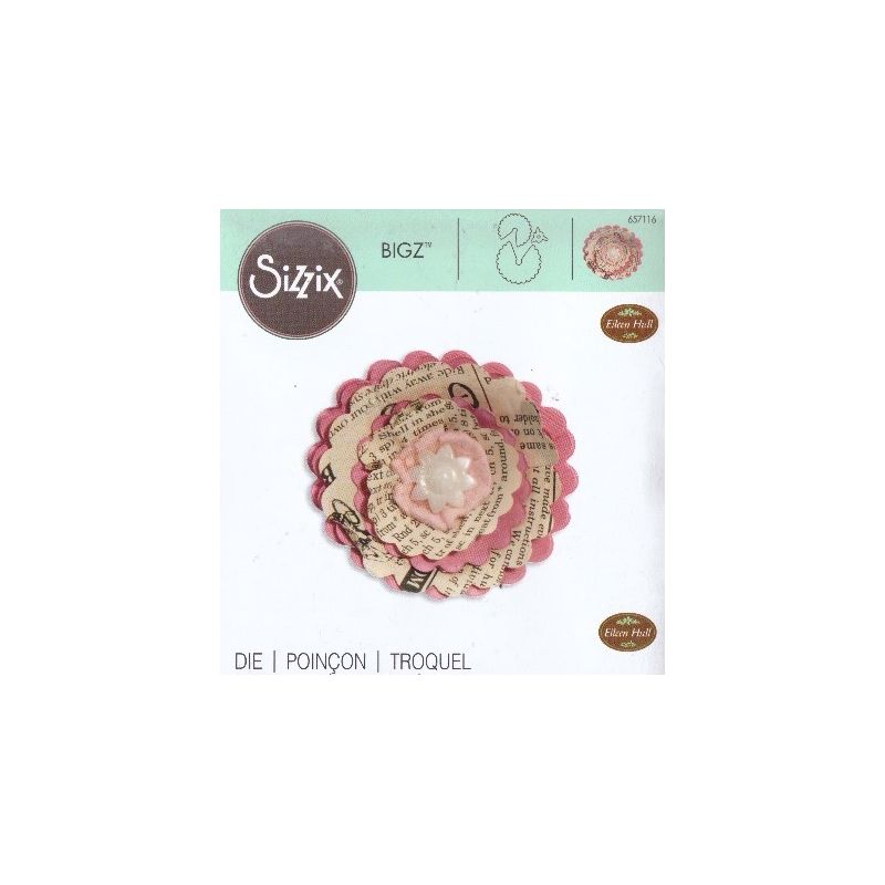 Fustella Sizzix Per Big Shot Eileen hull fiore