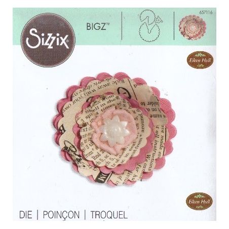 Fustella Sizzix Per Big Shot Eileen hull fiore