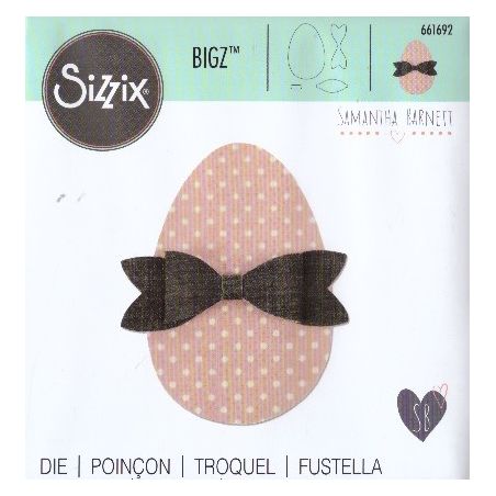 Fustella Sizzix  Per Big Shot Uovo Papillon