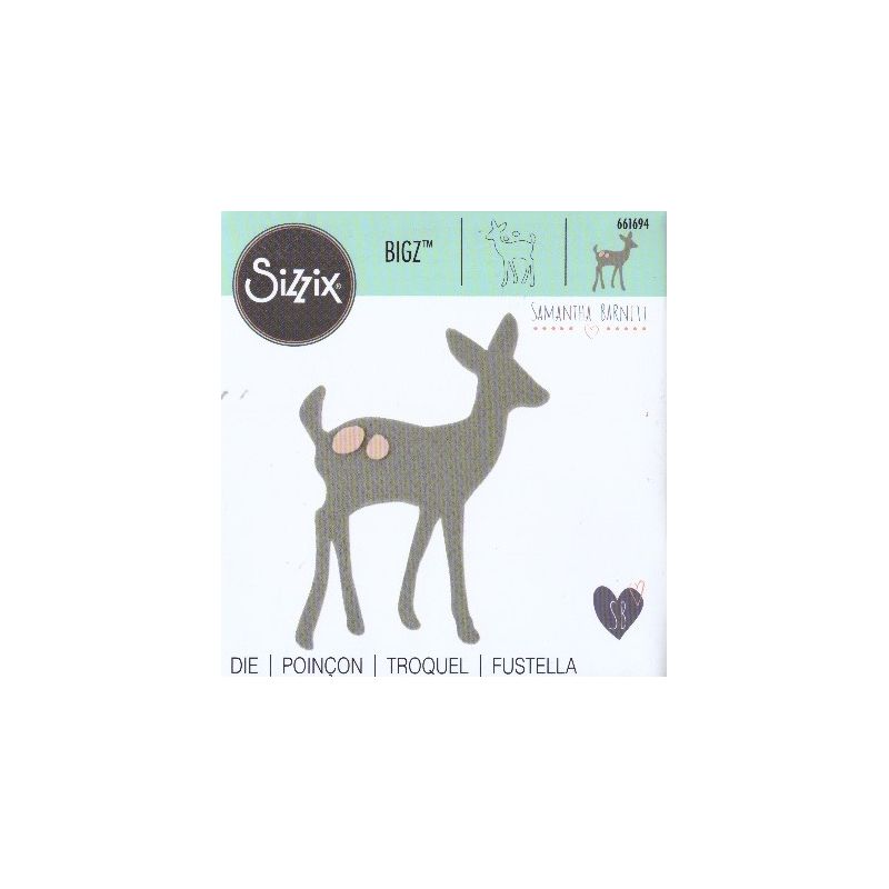 Fustella Sizzix Per Big Shot Cerbiatto