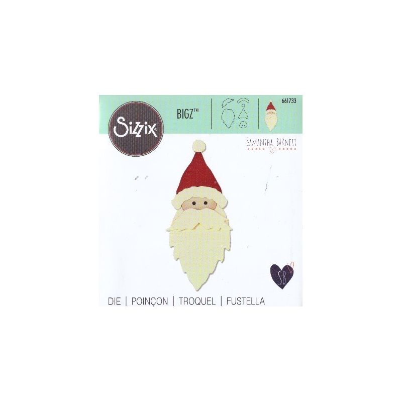 Fustella Sizzix Per Big Shot Babbo Natele