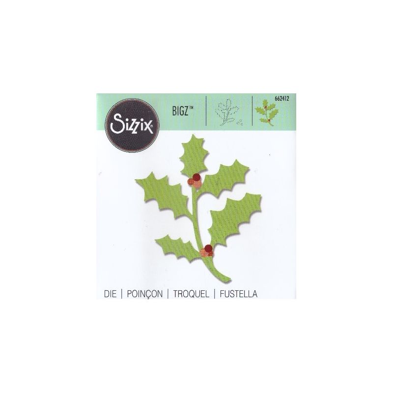 Fustella Sizzix Per Big Shot Agrifoglio