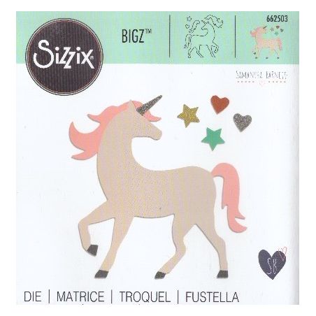 Fustella Sizzix  Per Big Shot Bigz Unicorno