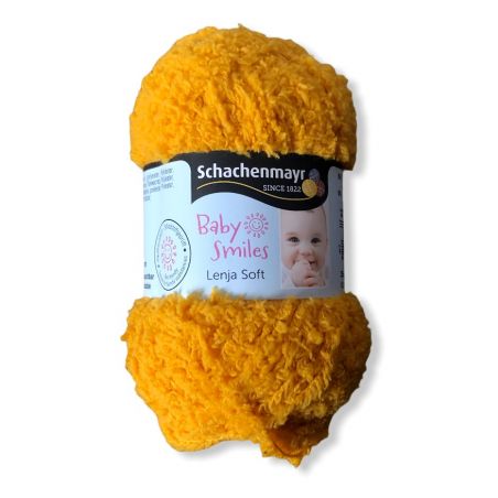 Gomitolo Baby Smiles Lenja Soft 25g, senape n°1027