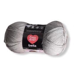 Gomitoli Lana Red Heart Bella 100g Grigio°804