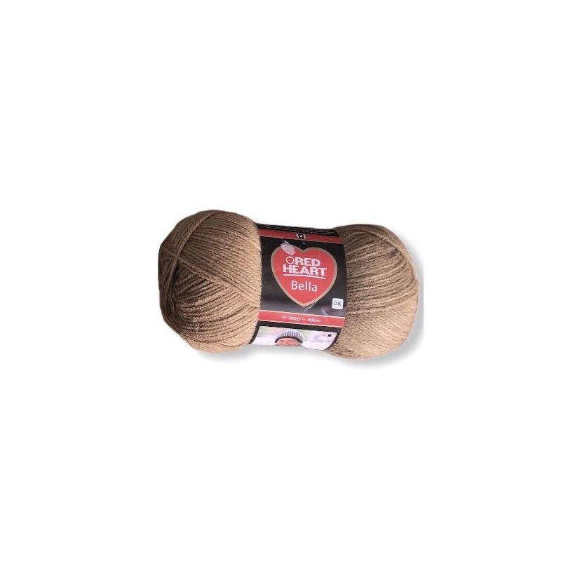 Gomitoli Lana Red Heart Bella 100g Nocciola n°823