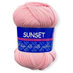 Gomitolo cotone Sunset 50gr, ROSA VIVO N° 9