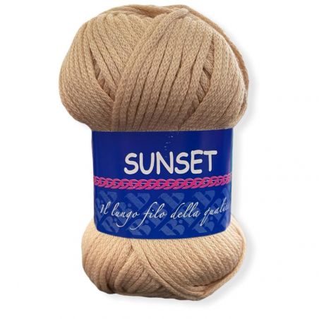 Gomitolo cotone Sunset 50gr, PAGLIA N° 2