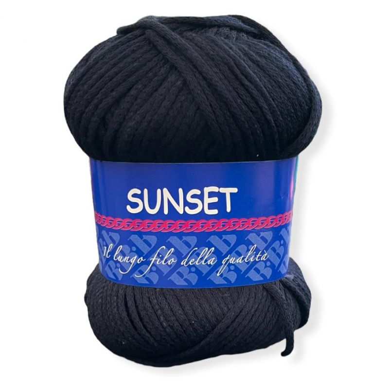 Gomitolo cotone Sunset 50gr, BLU SCURO N° 16