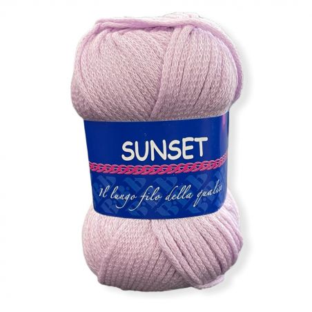 Gomitolo cotone Sunset 50gr, LILLA N° 10