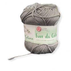 Gomitoli Fior di Cotone 50g grigio n°15