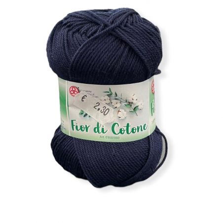 Gomitoli Fior di Cotone 50g blu n°48