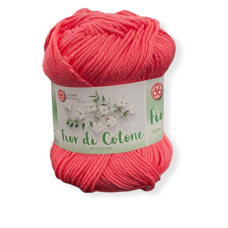 Gomitoli Fior di Cotone 50g corallo n°383