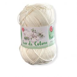 Gomitoli Fior di Cotone 50g avorio n°888