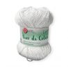 Gomitolo Fior di Cotone Lamè 50g bianco n°000L