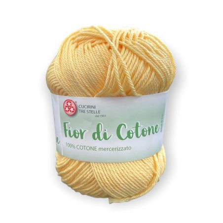 Gomitoli Fior di Cotone 50g giallo n°169