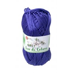 Gomitoli Fior di Cotone 50g Viola n°300