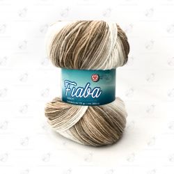 Gomitolo Lana Fiaba 100 gr. Mix Beige N°107